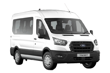 Car Hire Shrewsbury - Ford Minibus - Accommodates 12 Passengers - Minibus hire Shrewsbury