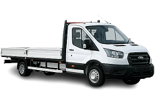 Car Hire Shrewsbury - Ford Transit Dropside Van - Van hire Shrewsbury