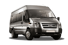 Car Hire Shrewsbury - Special Ford Minibus LITE - Accommodating 17 - Minibus hire Shrewsbury